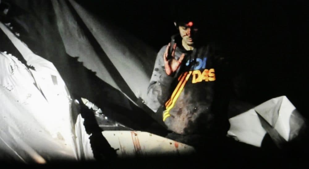 Alan M. Dershowitz: Sentencing a terrorist to death plays right into his hands and only serves to encourage those who would follow in his lethal footsteps. In this Friday, April 19, 2013 Massachusetts State Police file photo, Boston Marathon bombing suspect Dzhokhar Tsarnaev, bloody and disheveled with the red dot of a rifle laser sight on his forehead, raises his hand from inside a boat at the time of his capture by law enforcement authorities in Watertown, Mass. (Sean Murphy, Massachusetts State Police/ AP)