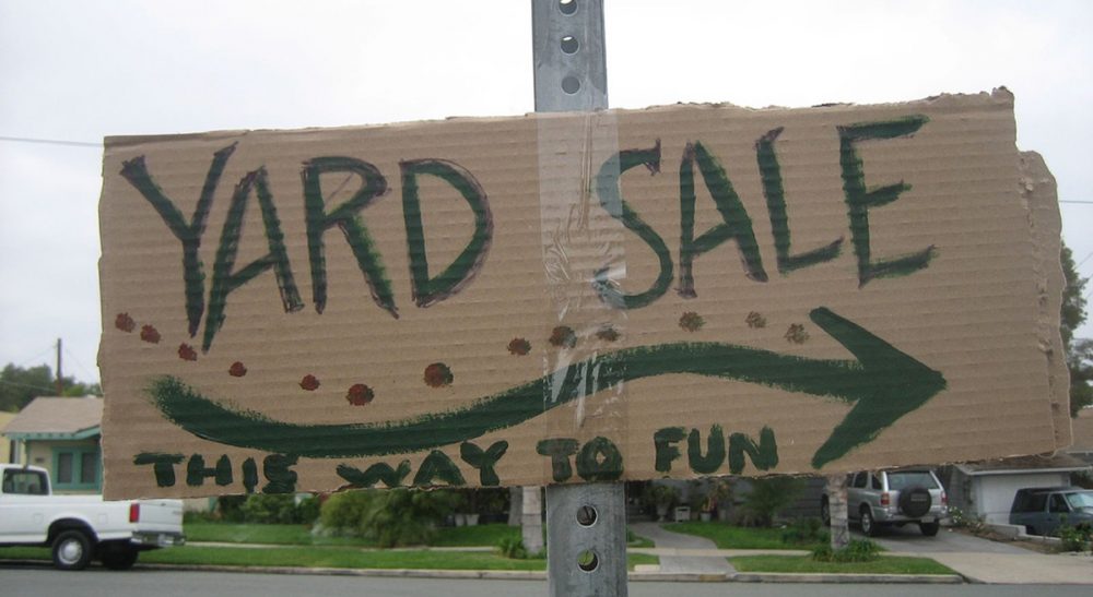 For sale: cherished memories. Fifty cents or best offer. (dave milsom/Flickr)