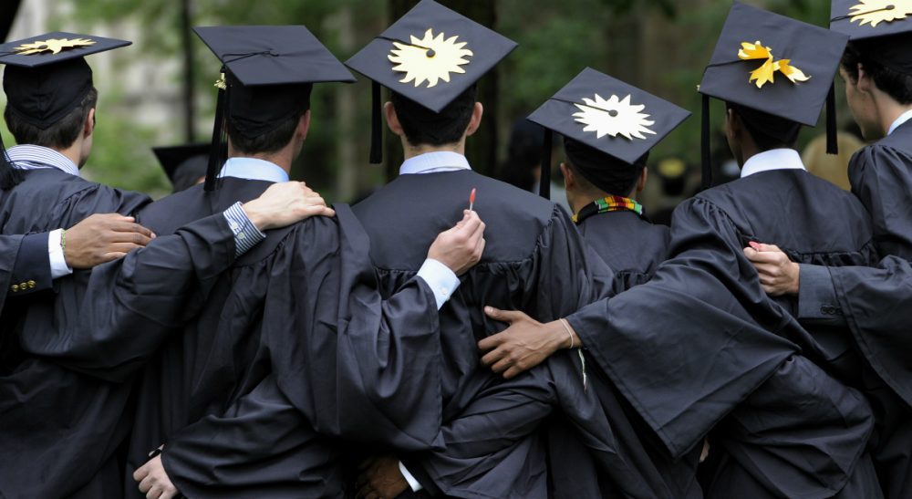 When it comes to success and fulfillment after college, it's not the school that counts, but the student's experience there. (Jessica Hill, File/AP)