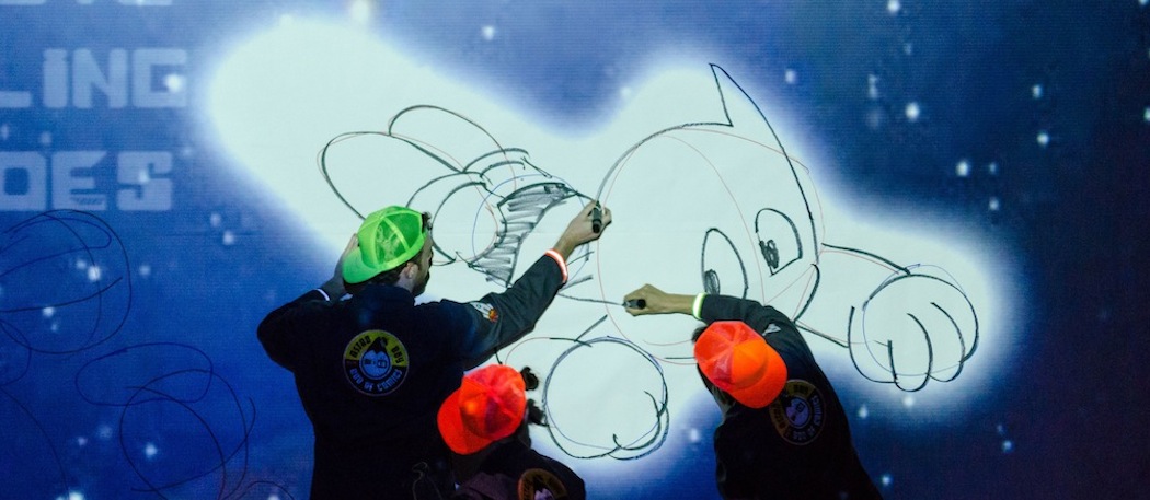 The cast of "Astro Boy & The God Of Comics." (Liza Voll)