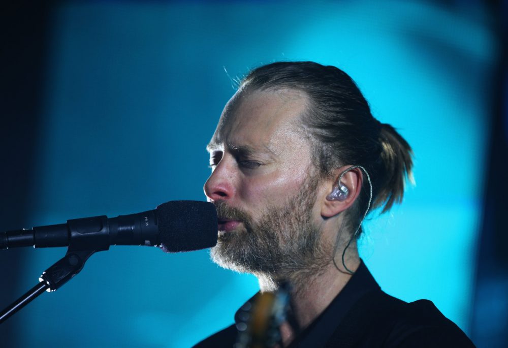 Thom Yorke of Radiohead performs at Vector Arena on November 6, 2012 in Auckland, New Zealand. (Phil Walter/Getty Images)