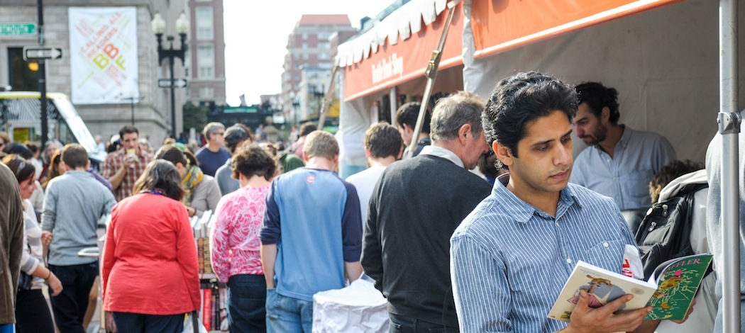 The Boston Book Festival. (Courtesy)