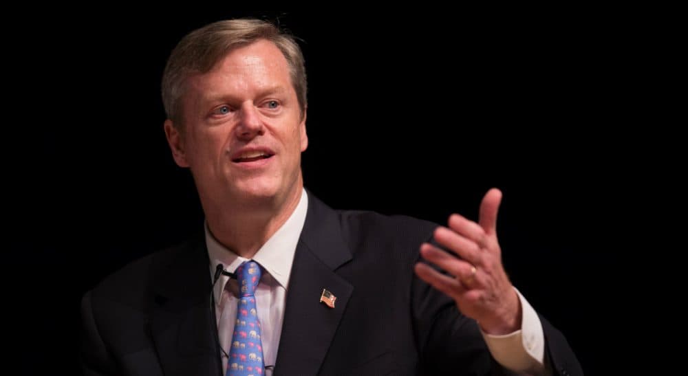 Republican Gov.-elect Charlie Baker pictured on Wednesday, June 25, 2014. (AP)