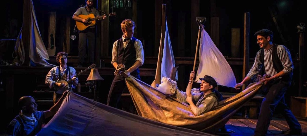 The cast of "The Old Man and the Old Moon." (Liz Lauren)