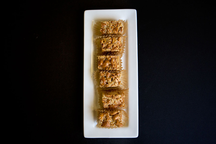 Sesame Cashew Bars (Jesse Costa / WBUR)
