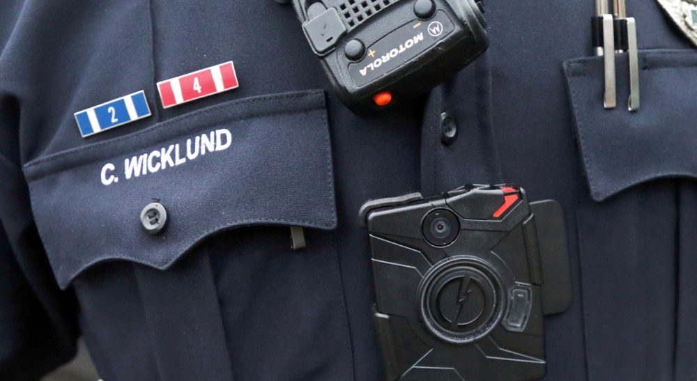 Karen Finkenbinder says mandatory body cameras will not resolve the real issues between law enforcement and the public. (Jim Mone/AP)