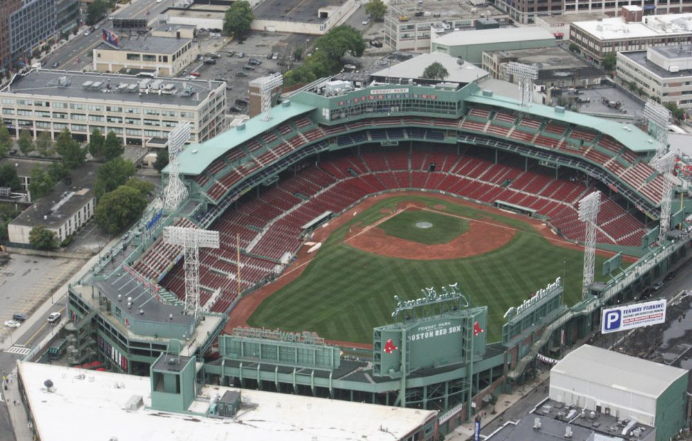 An empty Fenway Park. (Karen Testa/AP)
