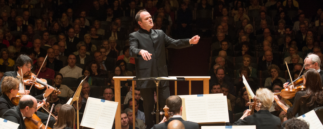 François Xavier Roth led the BSO in Beethoven's Fourth Symphony. (Stu Rosner)