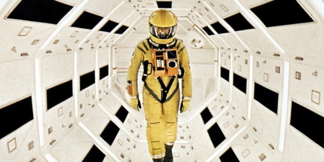 Keir Dullea in Stanley Kubrick's "2001: A Space Odyssey." (Courtesy)