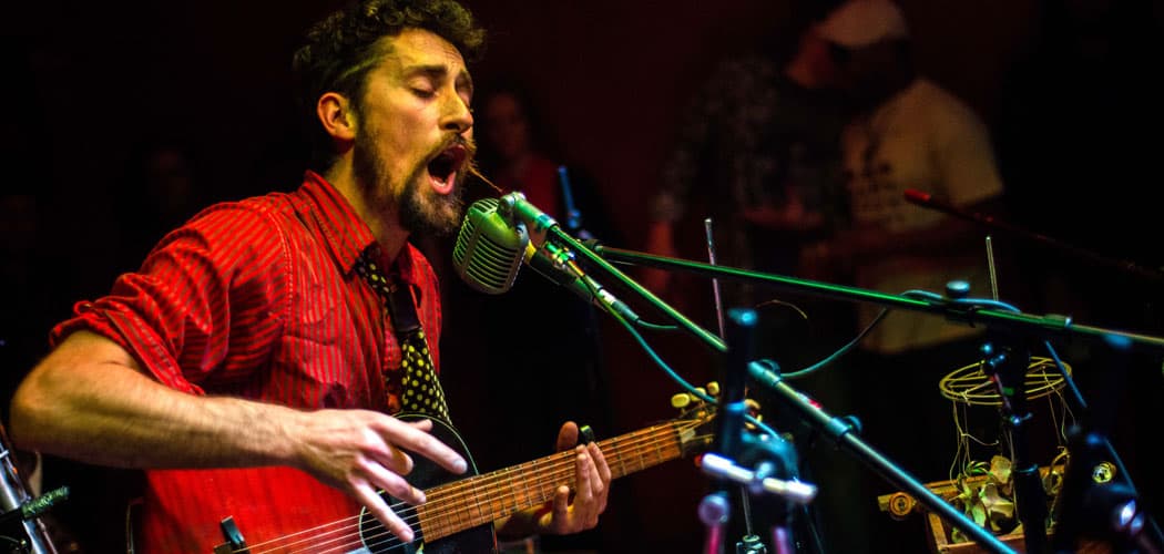 Matt Lorenz of The Suitcase Junket. (Bill Foster)