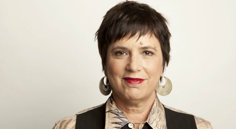 A look at inclusivity in the arts after a controversial decision by students at Mount Holyoke College to retire Eve Ensler's groundbreaking play, "The Vagina Monologues." Ensler is pictured here on Thursday, Nov. 8, 2012 in New York. (Amy Sussman/AP)