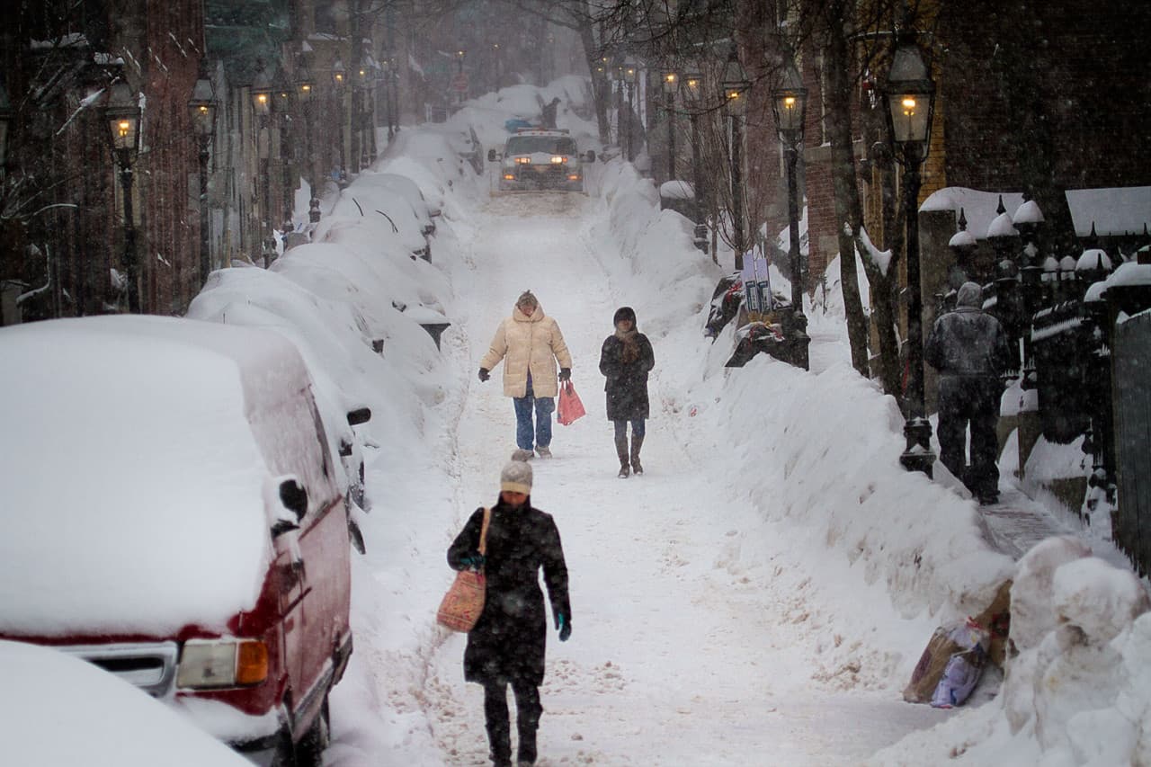 MBTA Suspends Rail Service As Another Snowstorm Wallops Mass. WBUR News