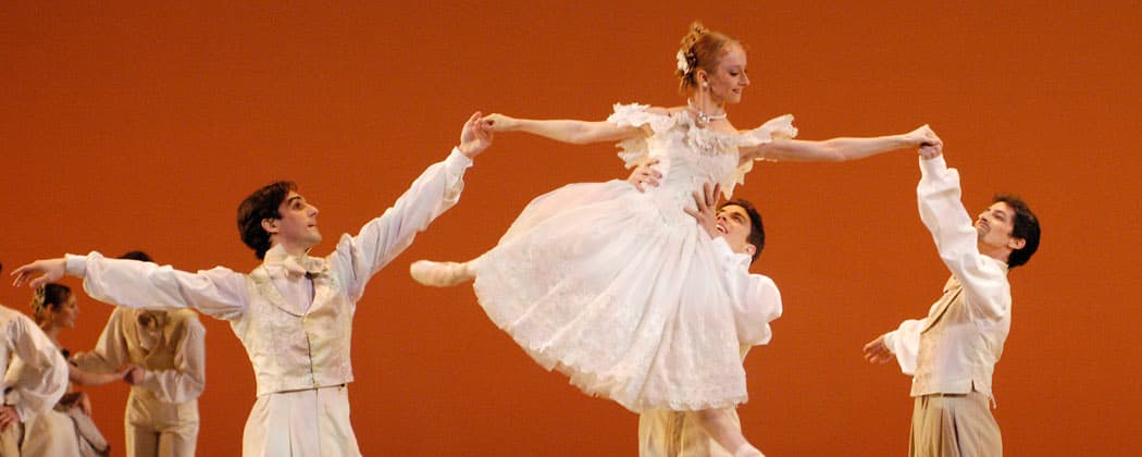 Boston Ballet in Val Caniparoli’s "Lady of the Camellias." (Eric Antoniou)