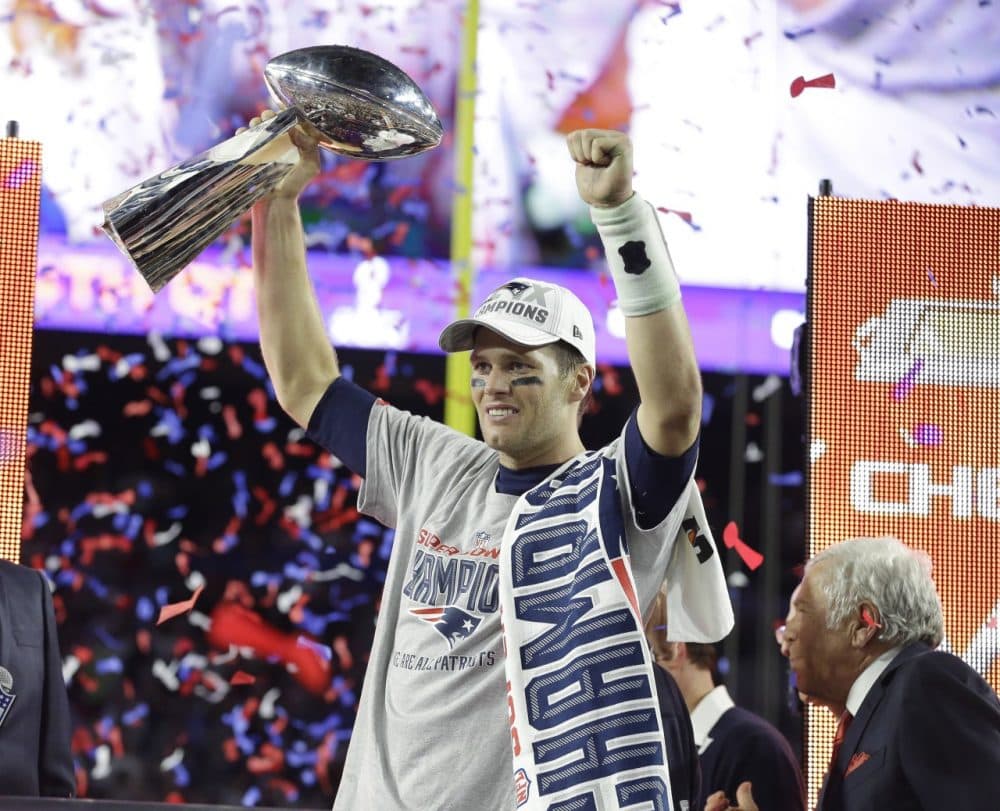 Pats QB Tom Brady Wins 3rd Super Bowl MVP Award In 2824 Win WBUR News
