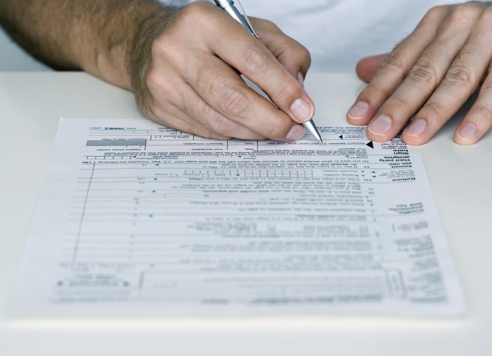 Could there be a simpler, faster way to file taxes? The Atlantic's Derek Thompson explains.(AgriLife Today/Flickr Creative Commons)