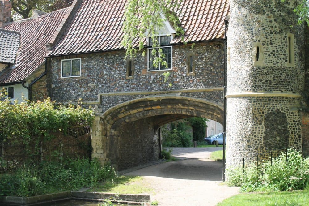 Riverside Walk, in Norwich, United Kingdom.