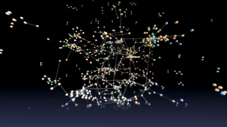 Computational tools help Berg Health pinpoint meaningful links between different molecules in samples from cancer patients. (Courtesy)