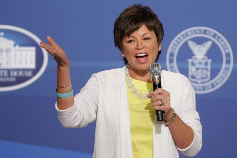 White House Senior Advisor Valerie Jarrett speaks during the White House Summit On Working Families at the Omni Shoreham hotel June 23, 2014 in Washington, D.C. (Chip Somodevilla/Getty Images)