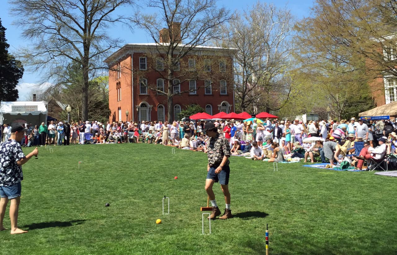 The Annapolis Cup Drinks, Dancing And, Oh Yeah, Croquet Only A Game