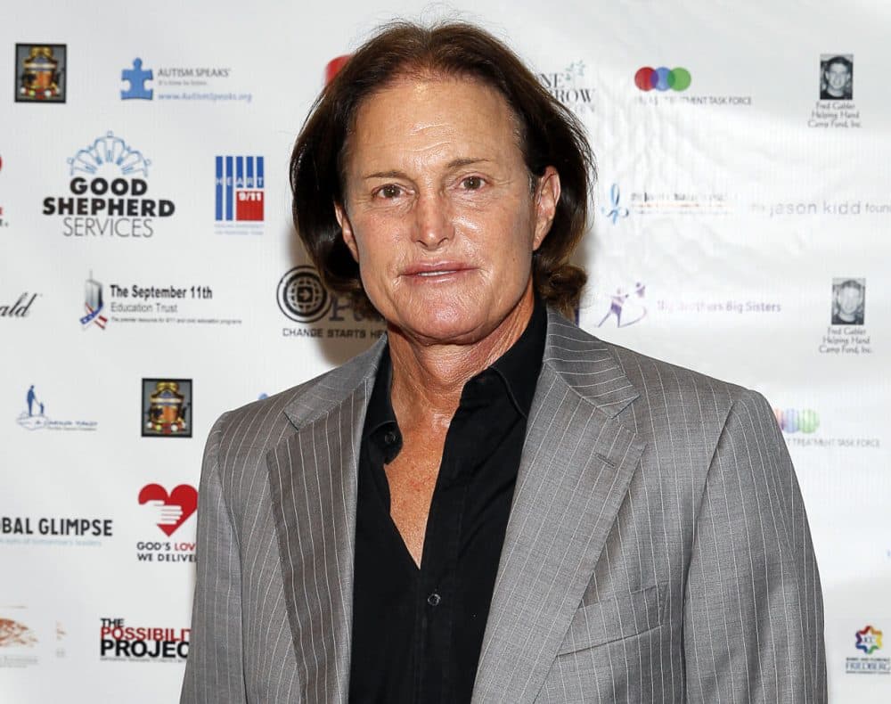 In this Sept. 11, 2013 file photo, former Olympic athlete Bruce Jenner arrives at the Annual Charity Day hosted by Cantor Fitzgerald and BGC Partners, in New York. In an interview with ABC 's Diane Sawyer, Jenner announced that she identifies as a woman. (Mark Von Holden/Invision/AP)