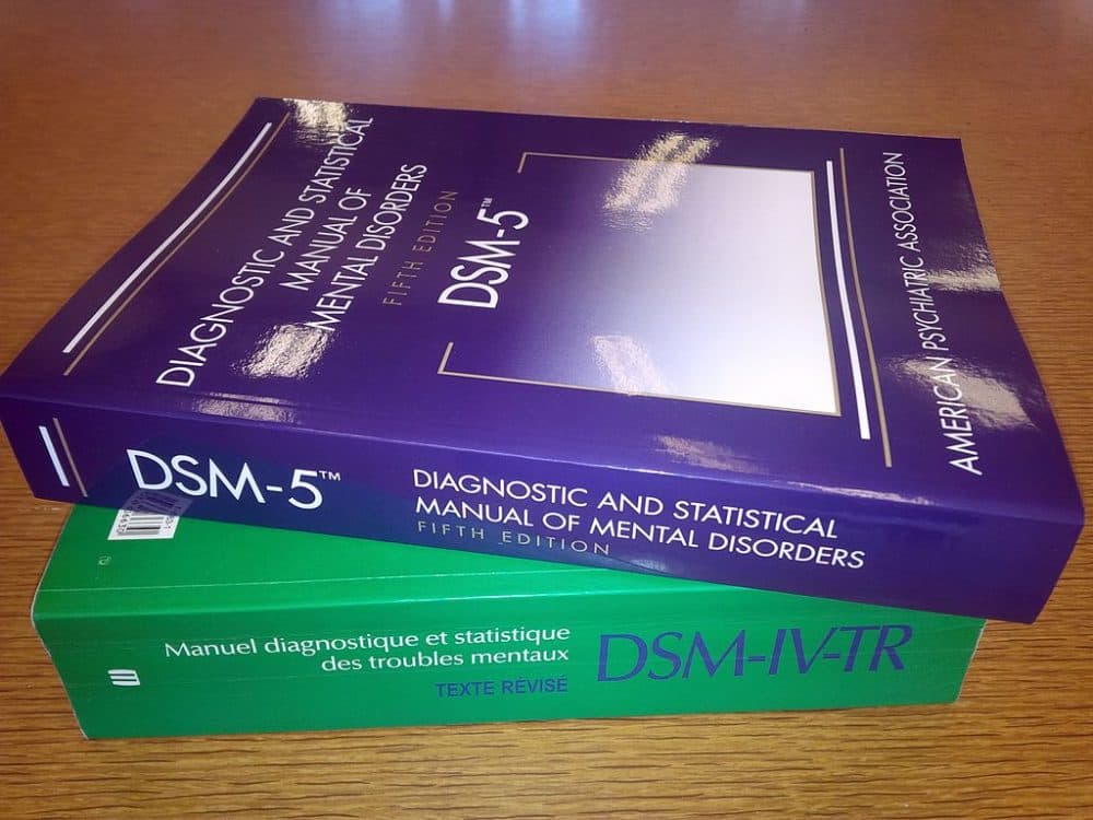 The DSM-5, widely known as the "bible of psychiatry," is close to 1,000 pages and not exactly user-friendly. (Wikimedia Commons)