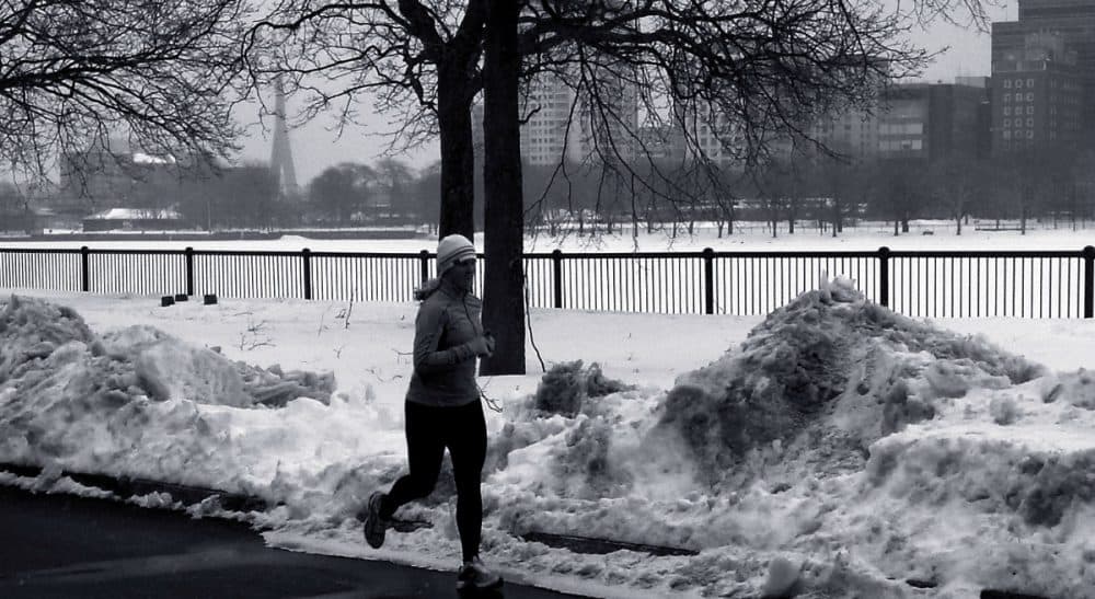 Meg Stone: "Boston is the city I love. The city I honor every time I run."
(Roberto Ciucci/flickr)