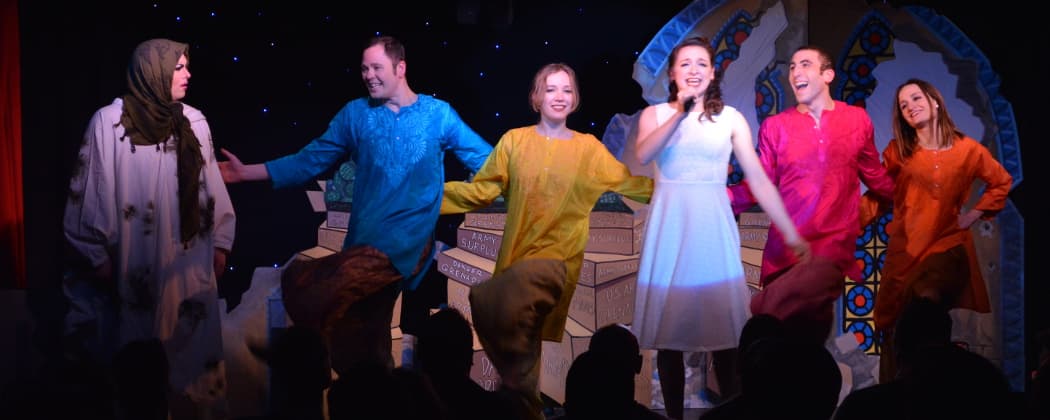 Ryan Landry's production of "Thoroughly Muslim Millie." (Michael von Redlich)