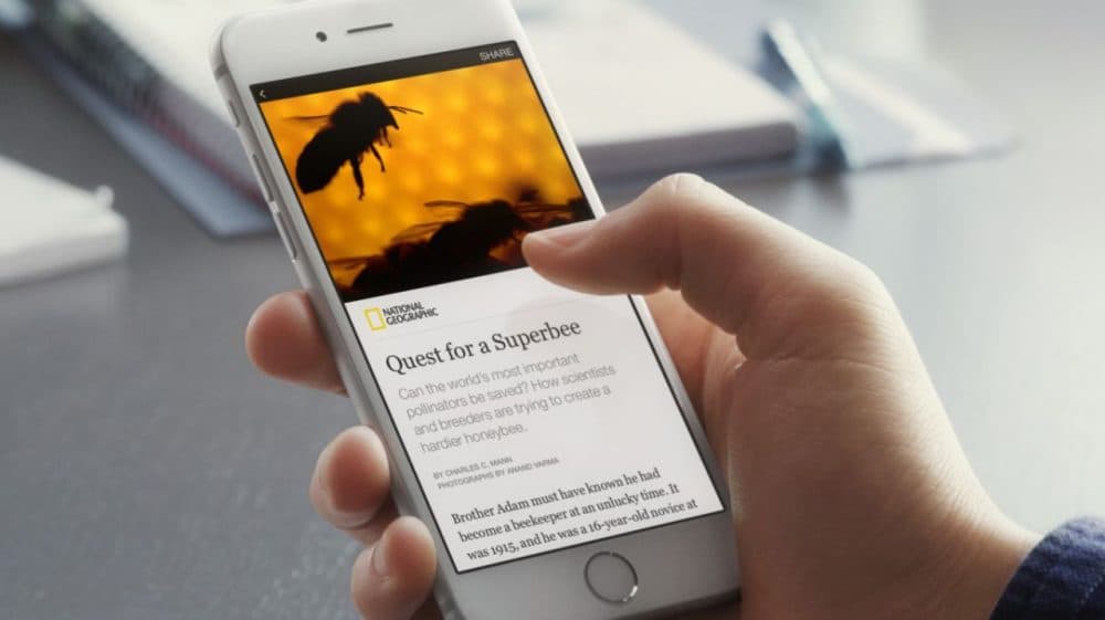 Instead of clicking on a news story and being linked to the news site, users will be able to read some news stories right on Facebook. (Facebook)