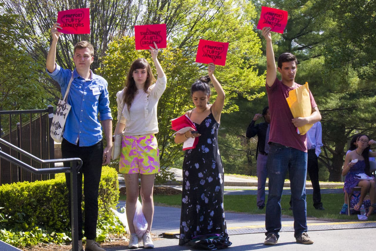 Tufts Students Keep Commencement Protests Muted WBUR News