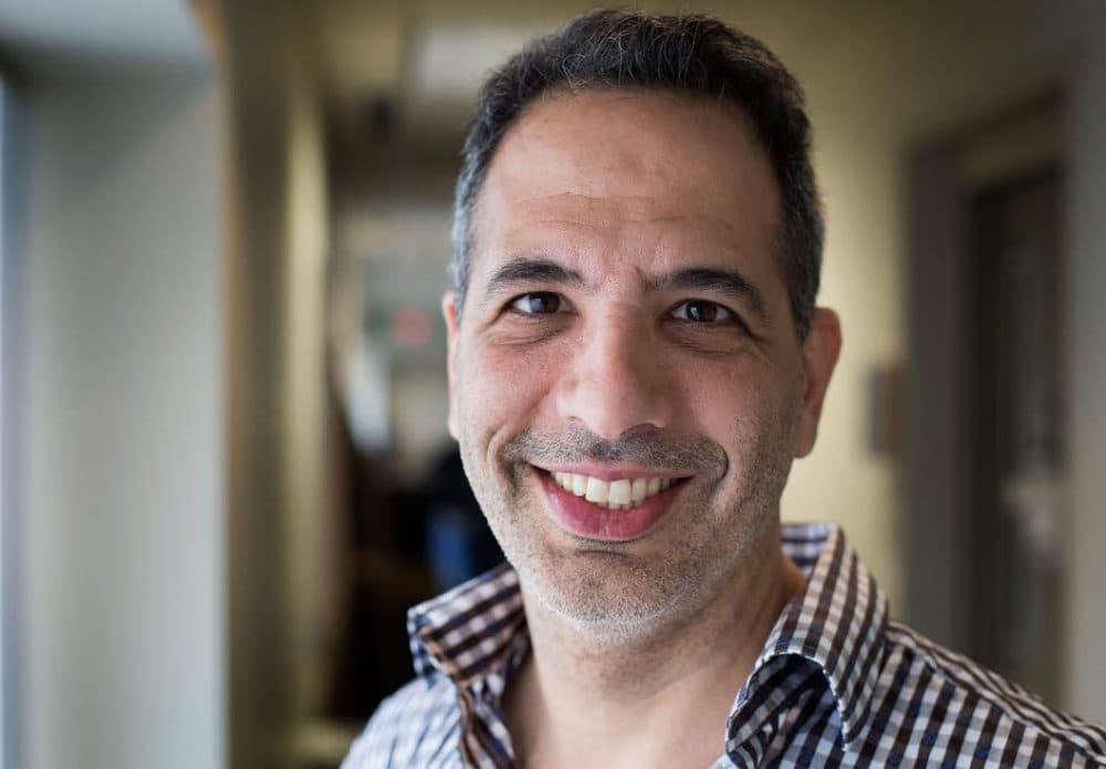Yotam Ottolenghi is a world renowned chef and cookbook author. (Robin Lubbock/WBUR)
