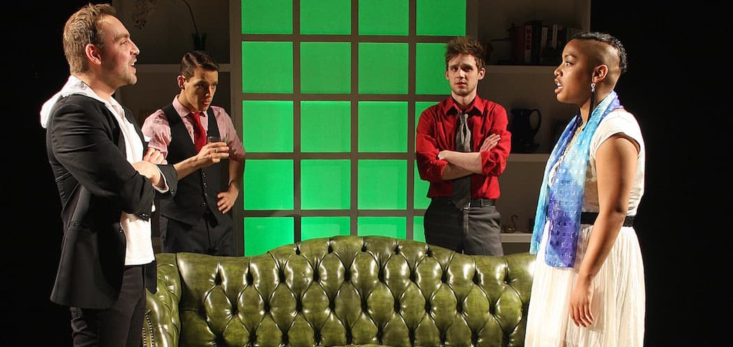 (L-R) Victor Shopov, Diego Buscaglia, Matthew Fagerberg, Aina Adler (Richard Hall/Silverline Images)