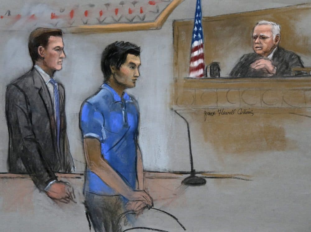 Dias Kadyrbayev pleaded guilty last year to obstruction of justice and conspiracy charges for removing items from Dzhokhar Tsarnaev’s dorm room. (Jane Flavell Collins/AP)