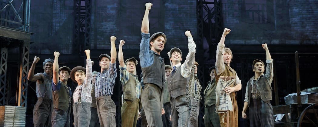 Extra Read All About It Newsies Is An Athletic Crowd Pleasing Rave Up Wbur News