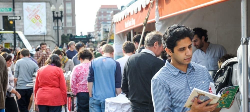 Last year's Boston Book Festival. (Courtesy)
