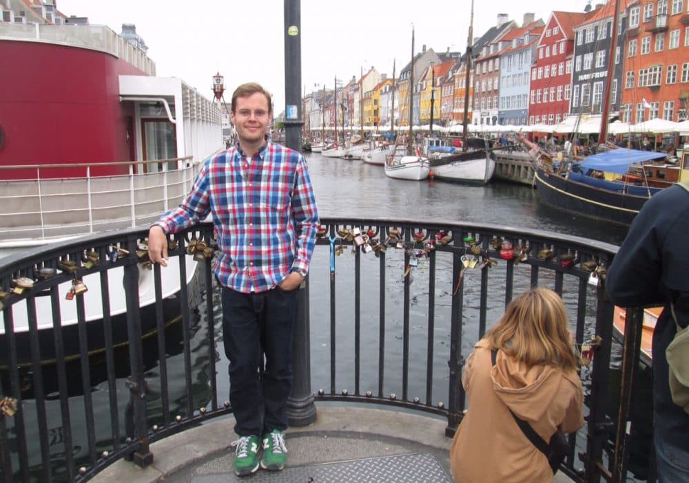 Alasdair Wilkins is pictured after losing 100 pounds. (Courtesy)