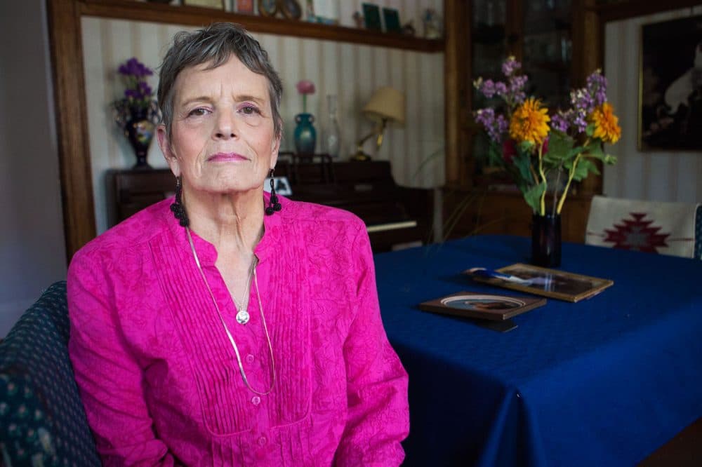 Mary Esther Rohman tried to commit suicide many times when she was younger. But now, she's in a very different place. (Jesse Costa/WBUR)