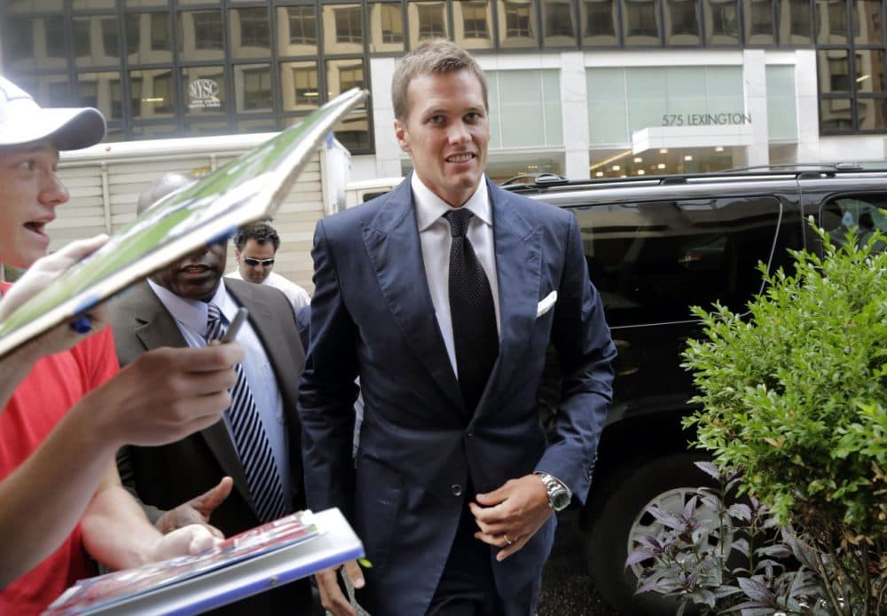 Tom Brady appealed his four-game suspension in late June. (Mark Lennihan/AP)