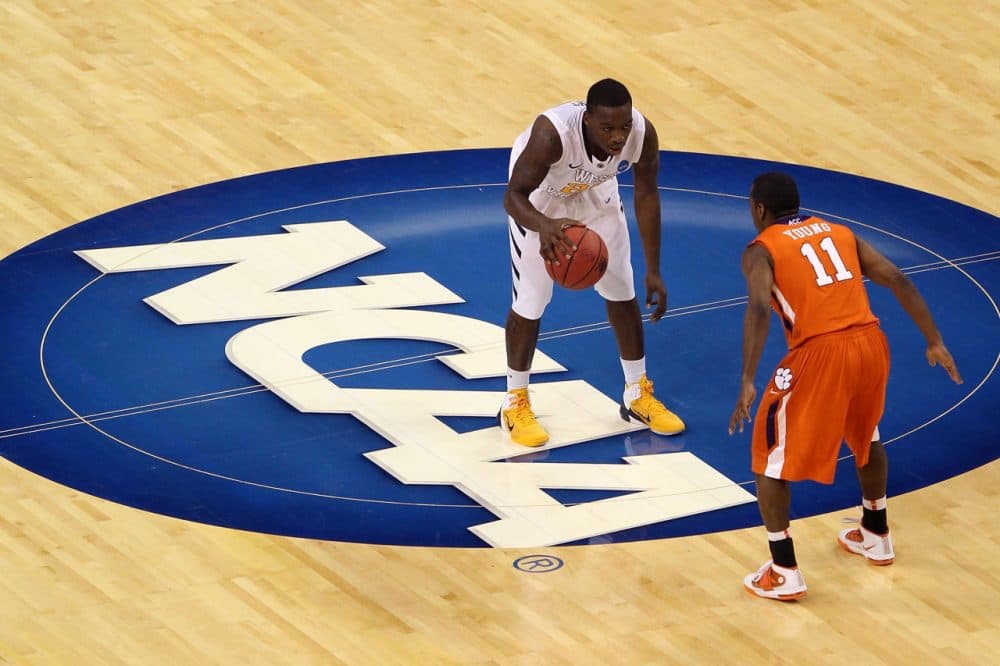 Ed O'Bannon and 19 others sued the NCAA claiming the organization violated U.S. antitrust laws. This week, a judge ordered the NCAA to dole out $46 million in lawyer fees. (Mike Ehrmann/Getty Images)