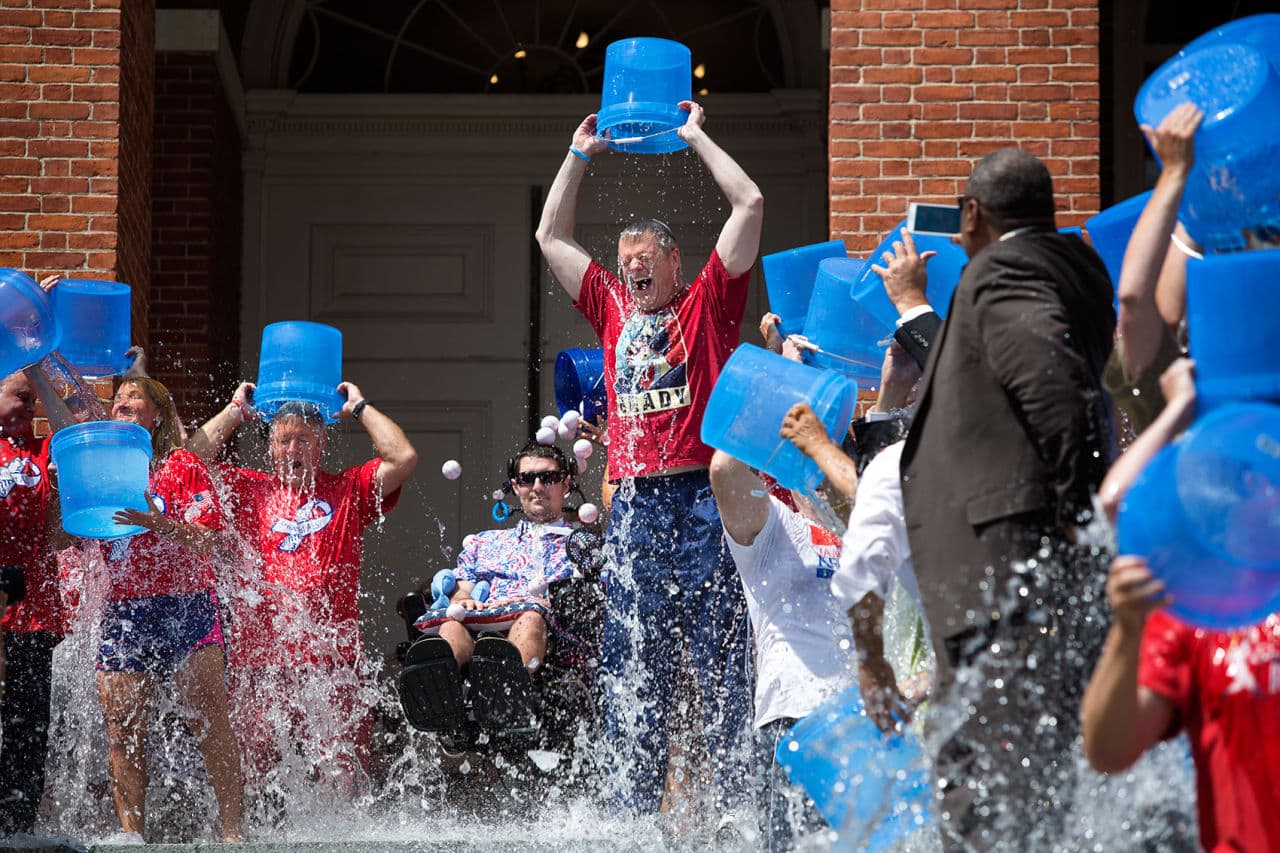 gov-baker-takes-ice-bucket-challenge-for-als-research-wbur-news