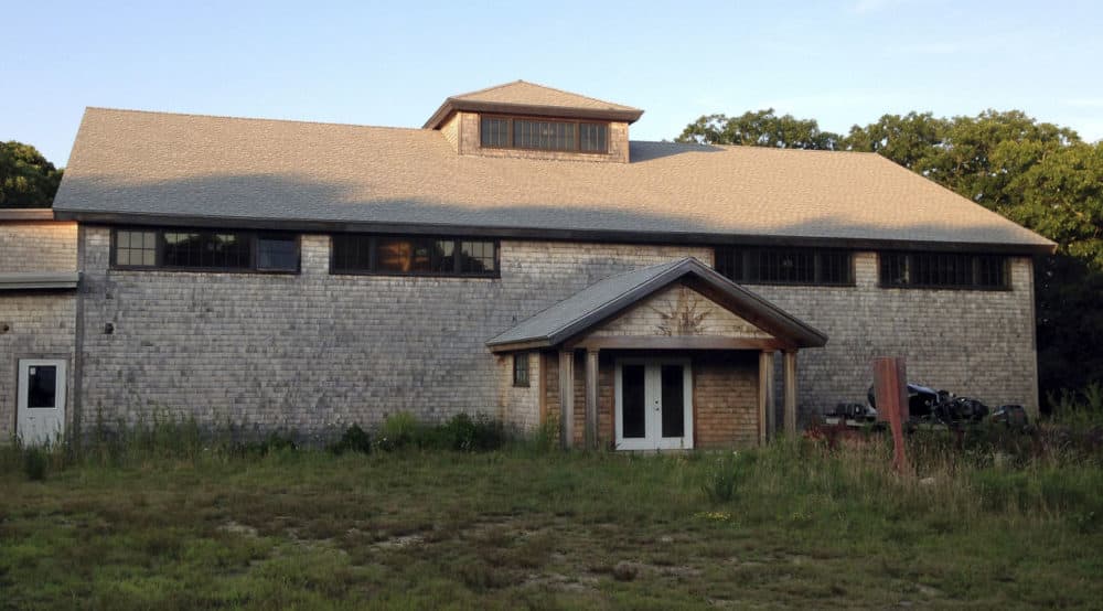 The state and the Aquinnah Wampanoag are asking a federal judge to settle whether the tribe can turn this Martha's Vineyard community center into a gambling house. (Philip Marcelo/AP)