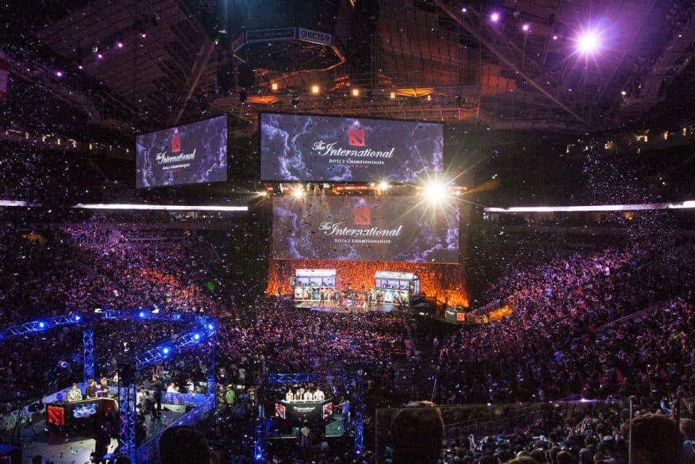 Fans pack Seattle's KeyArena for last year's International. (jakobwells/Flickr)