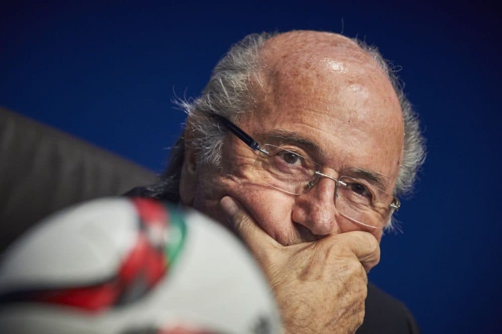 Embattled FIFA President Sepp Blatter is being investigated by Swiss prosecutors for criminal wrongdoing. (Michael Buholzer/AFP/Getty Images)