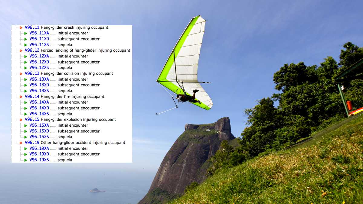 hang glider accident