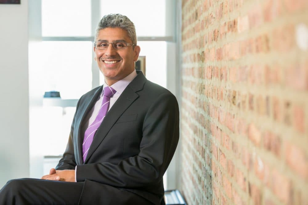 Juan Salgado, CEO of Instituto Del Progreso Latino, at his office in Chicago, Tuesday, September 15, 2015. (Photo by Peter Wynn Thompson for John D. & Catherine T. MacArthur Foundation)