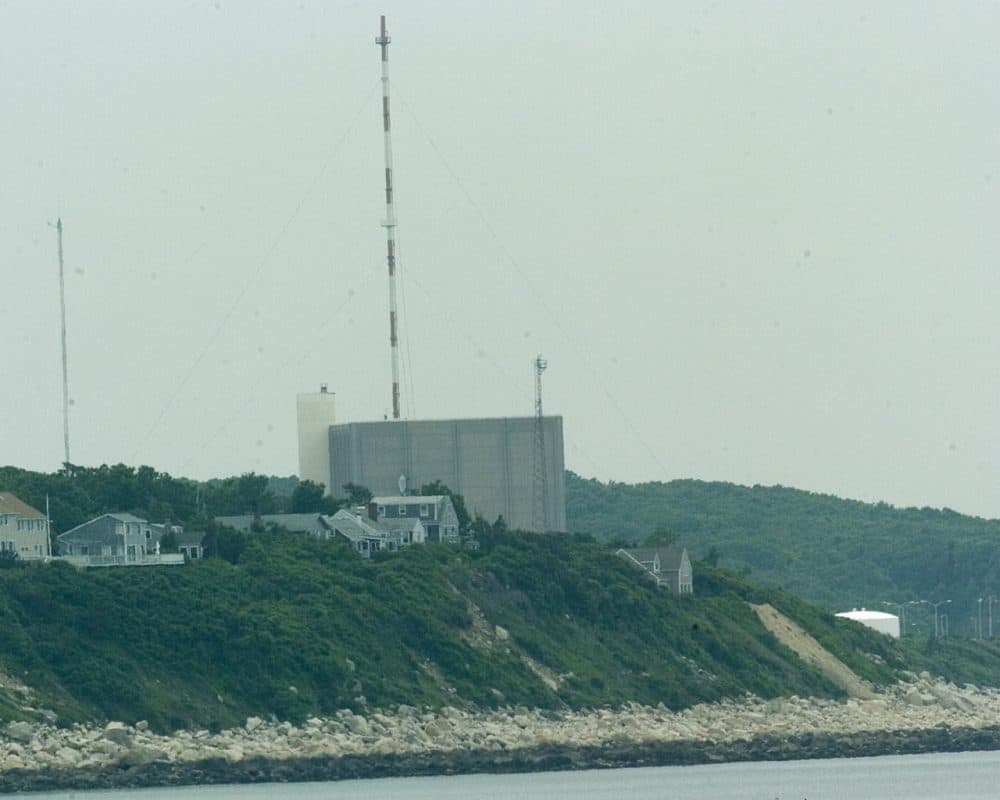 The Pilgrim Station nuclear power plant in Plymouth, Mass. opened in 1972. (Robert E. Klein/AP)