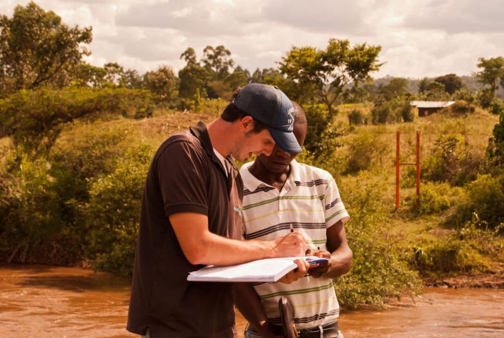 Peace Corps Response Volunteer Nate Bloss worked as a project supervisor for the "Bridging the Gap Africa" program in Kenyan communities where people and economies are affected by the ability to cross waterways safely. (peacecorps.gov)