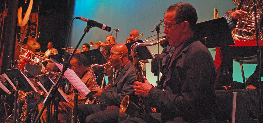 The John Coltrane Memorial Concert Ensemble. (Bruce T. Hamilton)