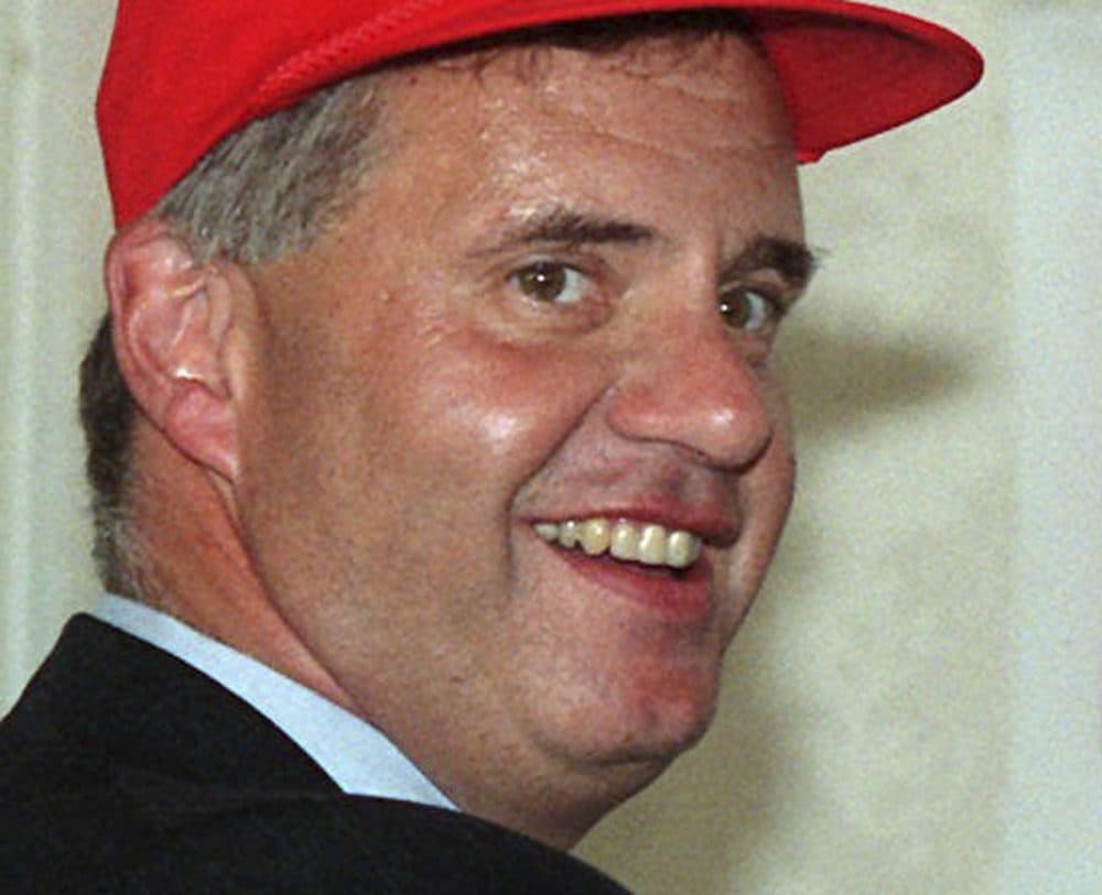 This Sept. 4, 1996, photo shows Thomas Stemberg, then-chairman and chief executive of Staples, in New York. Stemberg, who revolutionized the office supplies retail business died Friday, Oct. 23, 2015, in Massachusetts. (Ed Bailey/AP)