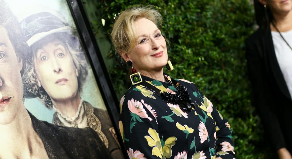 Julie Wittes Schlack: A slogan from another time and place can spark useful debate about our understanding of language and history. In this photo, Meryl Streep attends the L.A. Premiere of "Suffragette" on Tuesday, Oct. 20, 2015, in Beverly Hills, Calif. (Salangsang/ AP)