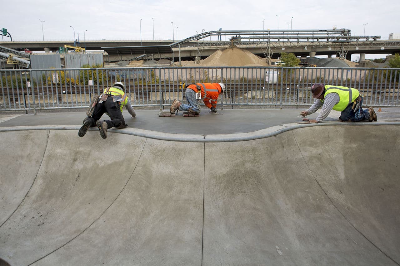 vans skatepark boston